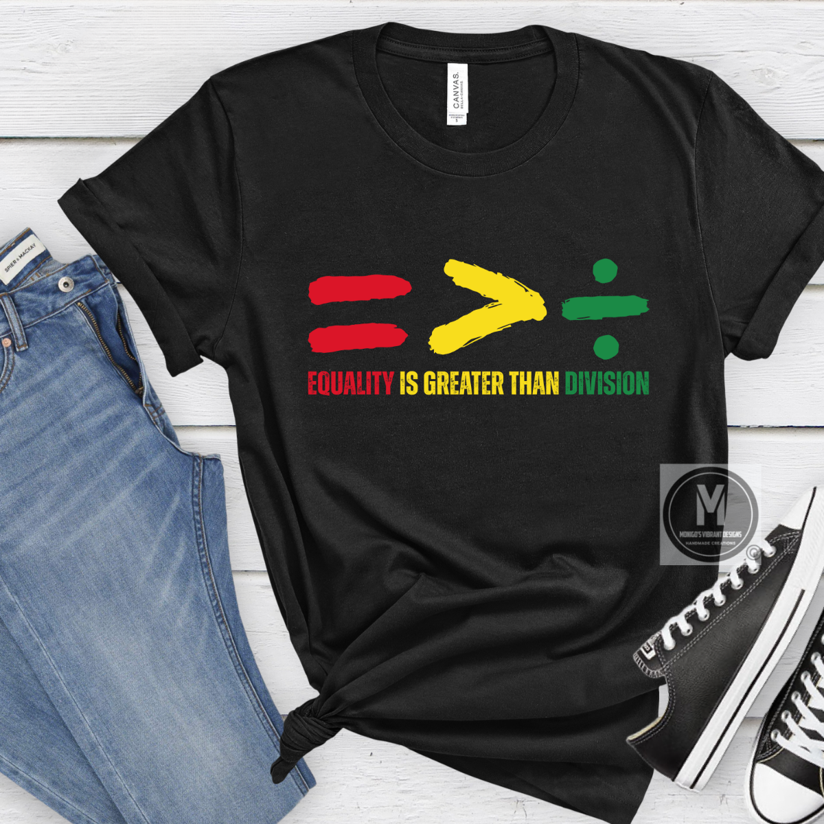 EQUALITY IS GREATHER THAN DIVISION