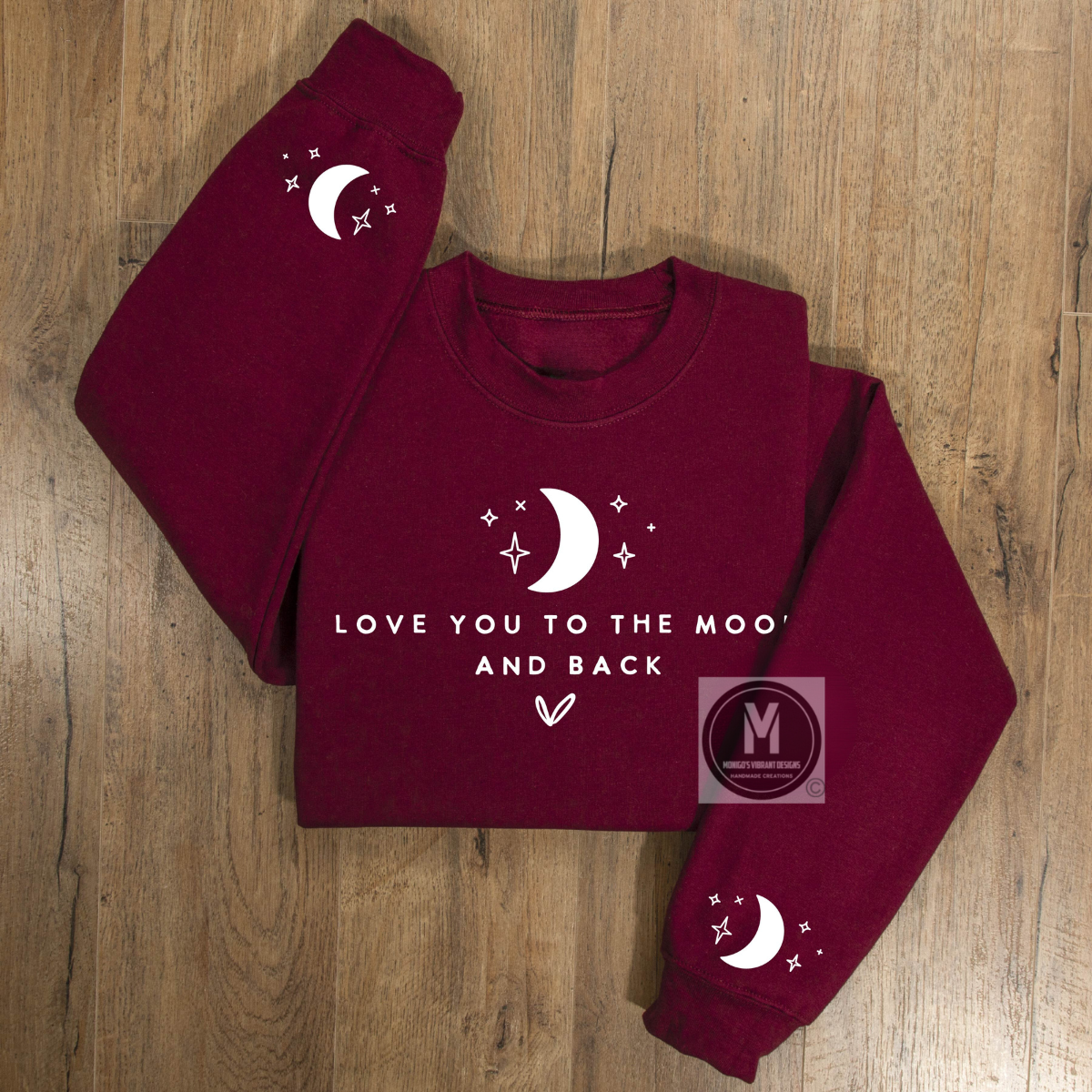 LOVE YOU TO THE MOON AND BACK