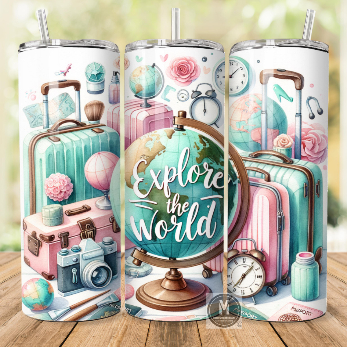 EXPLORE THE WORLD TUMBLER