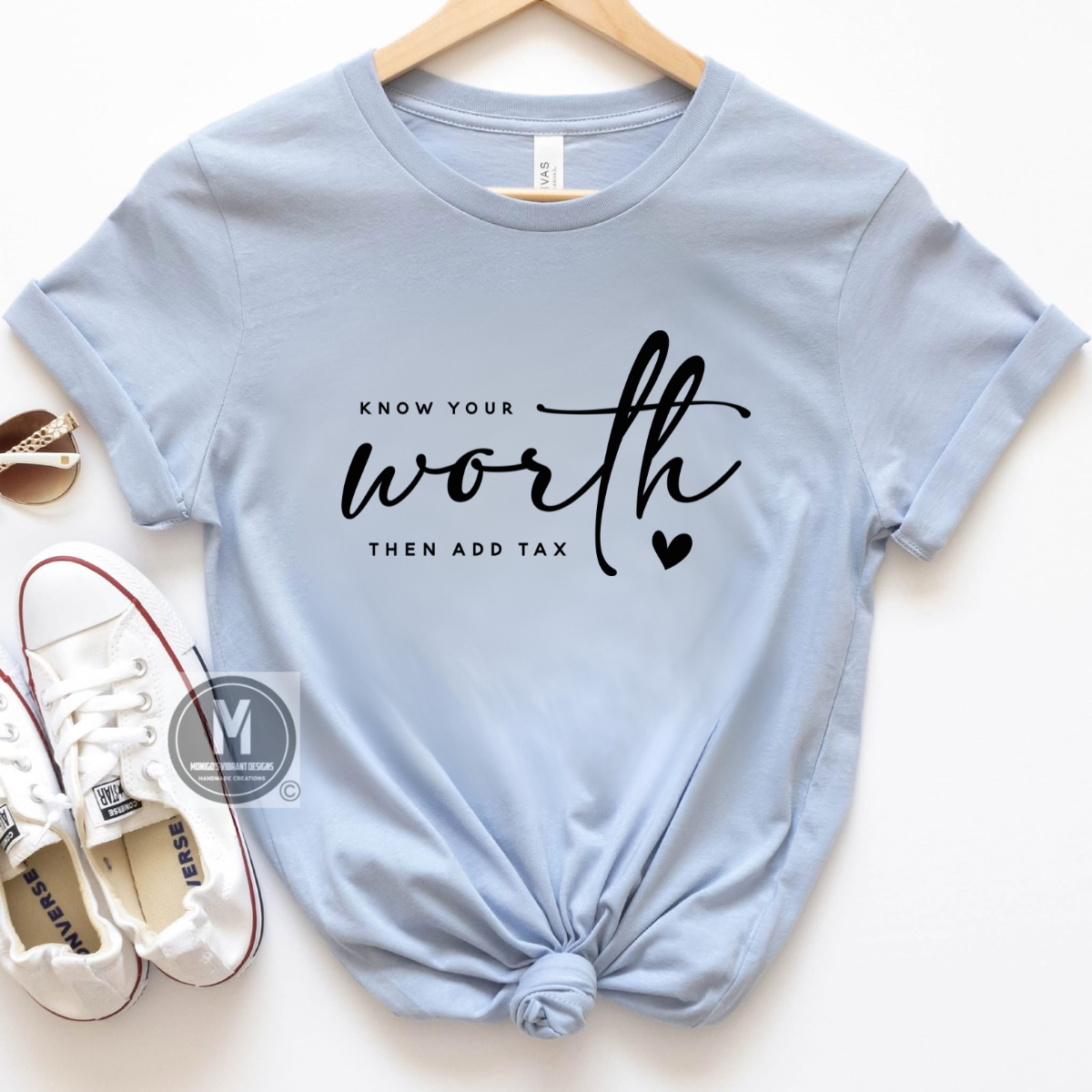 Know your worth then add tax