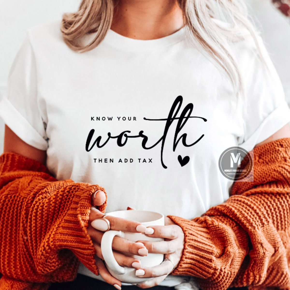 Know your worth then add tax