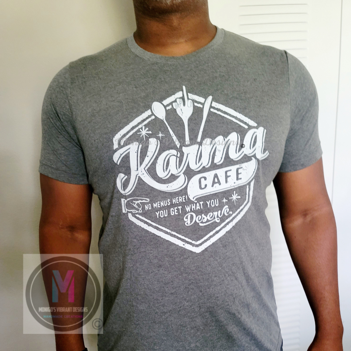 Karma Cafe. No Menus Here! You Get What You Deserve.