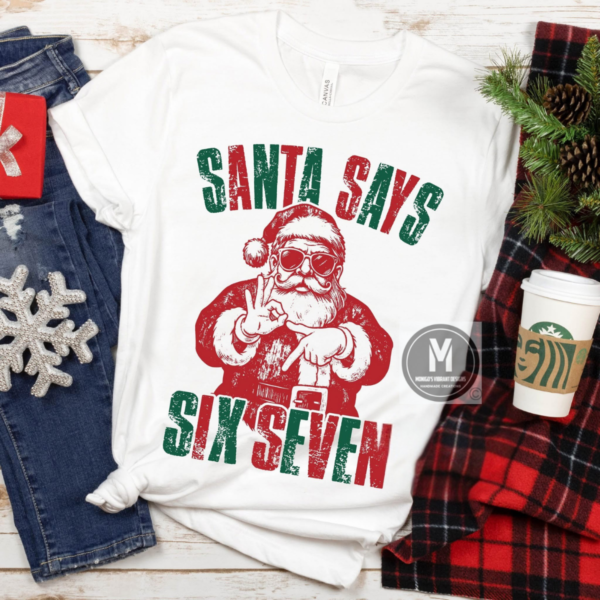 Santa says six seven