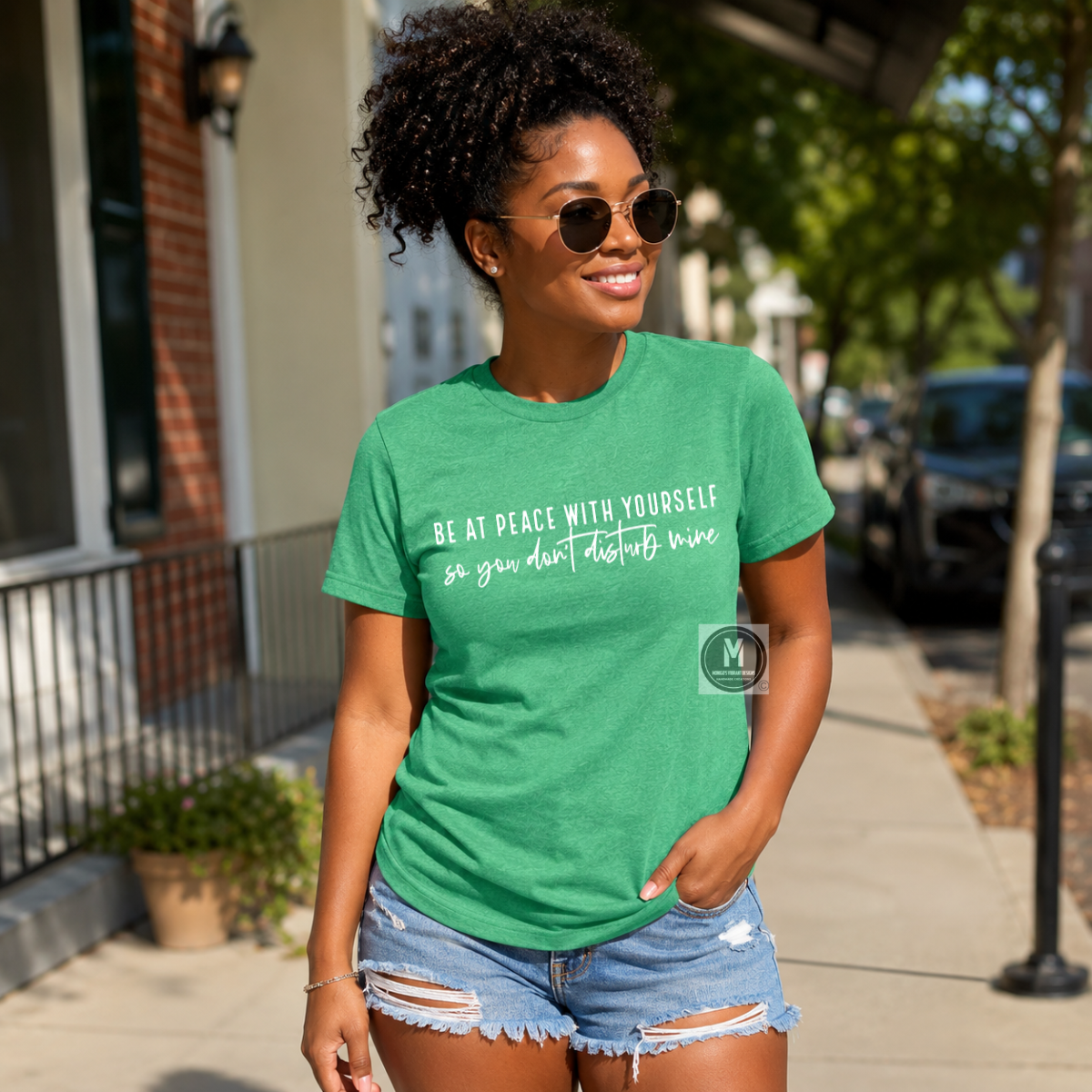 Be At Peace Statement Tee