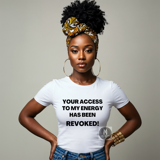 Your access to my energy
