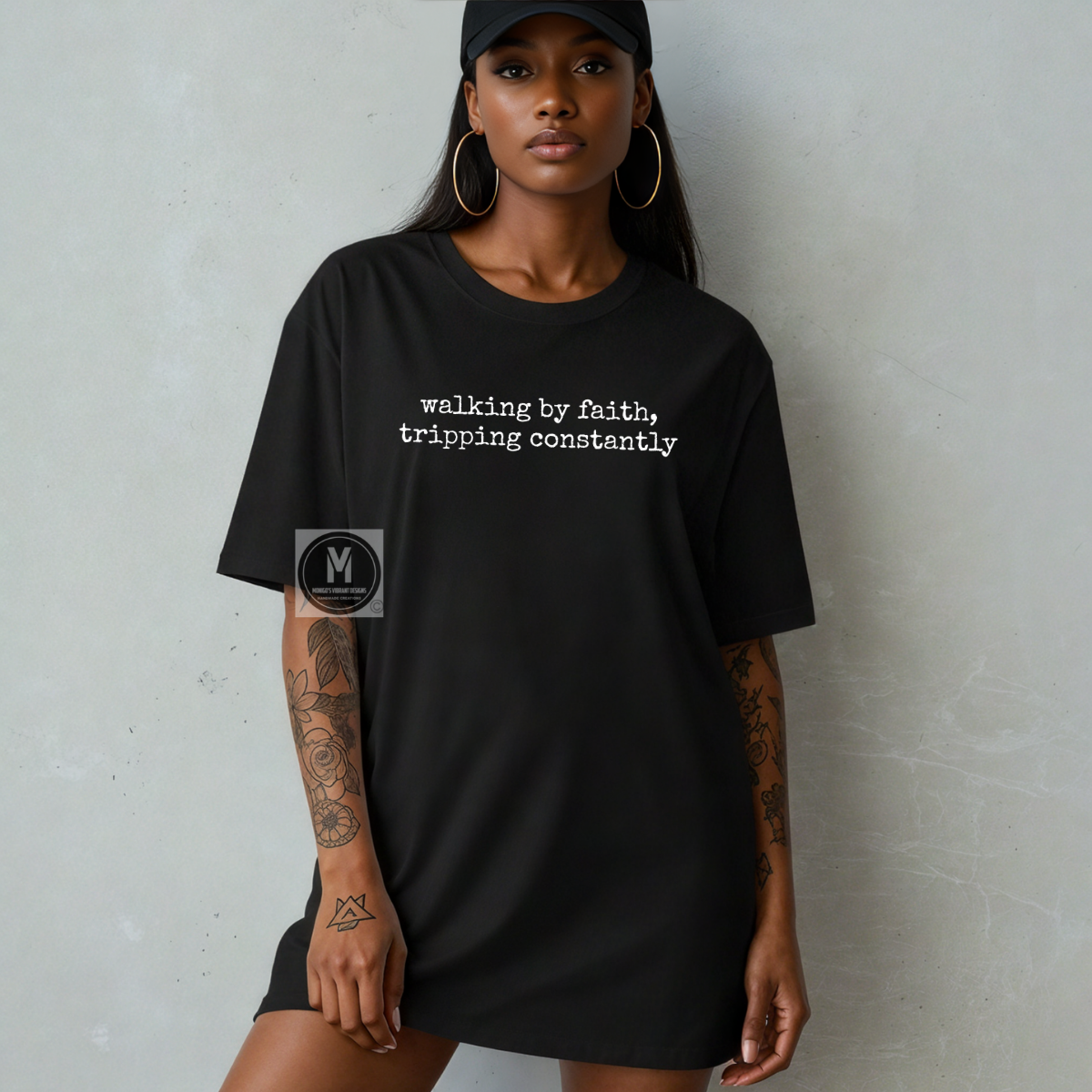 Walking by faith not by sight. Wear your faith. 