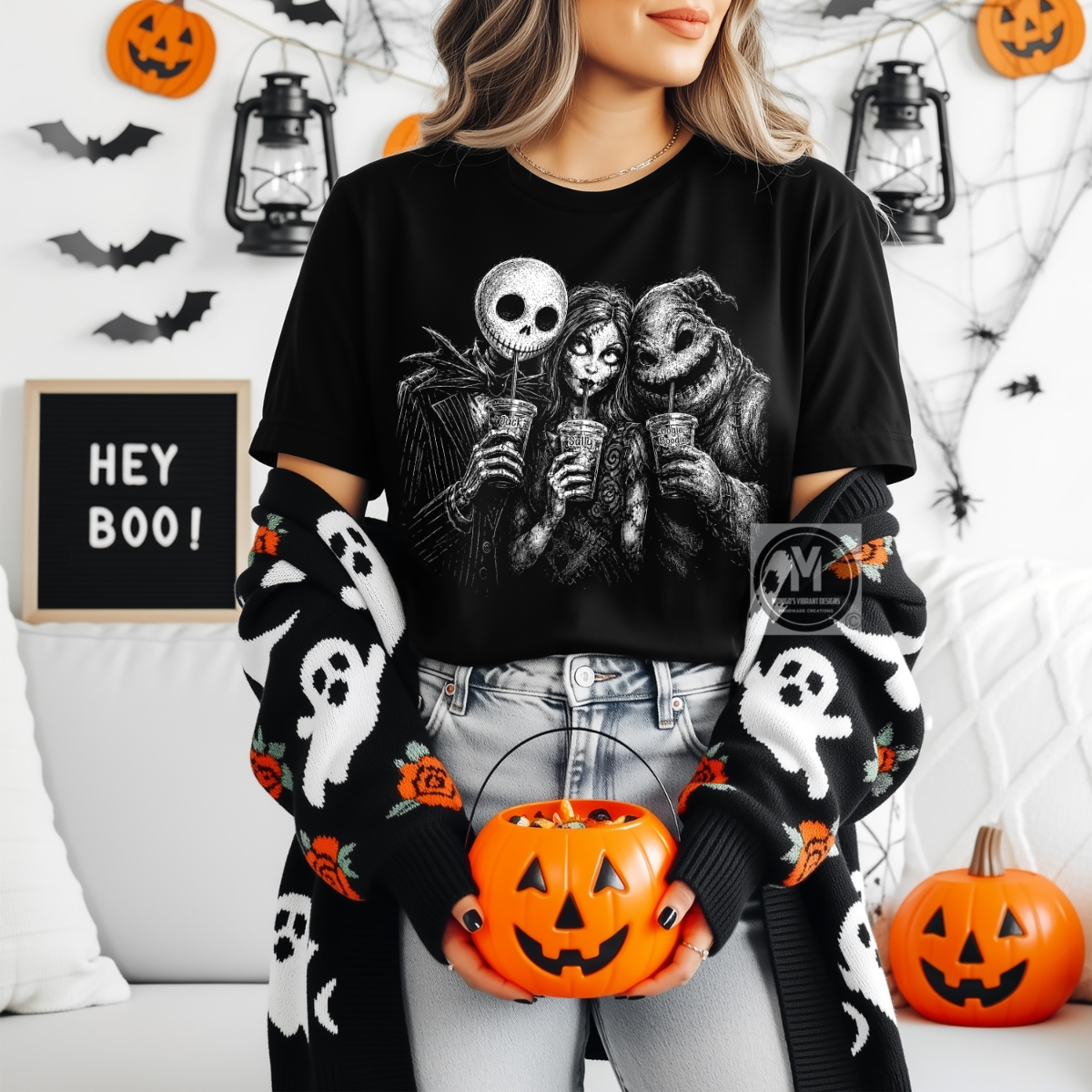 Sipping With the Spooky Crew | Halloween Shirt & Sweatshirt