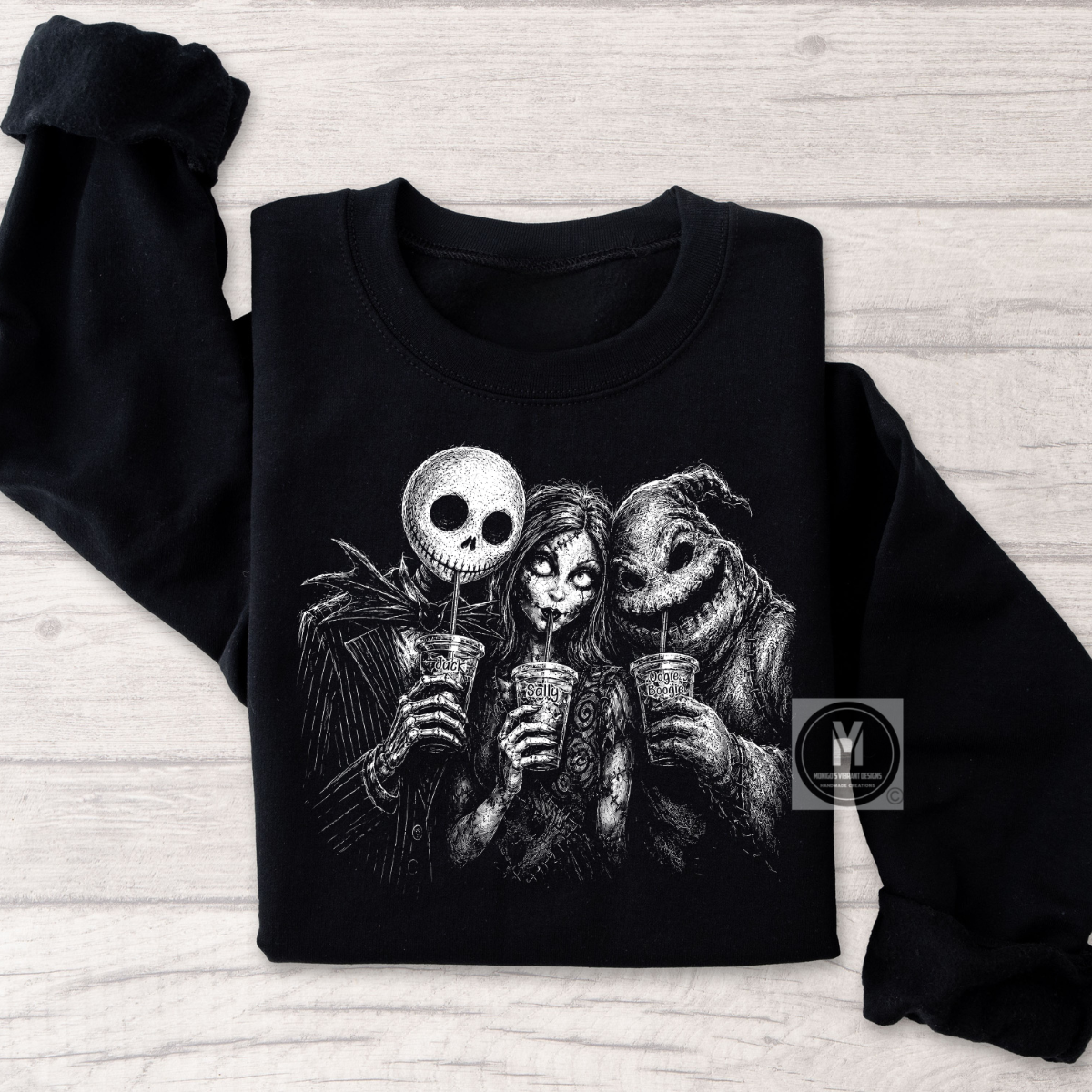 Sipping With the Spooky Crew | Halloween Shirt & Sweatshirt