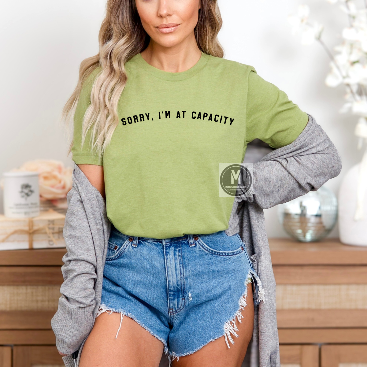 Sorry, I’m At Capacity Tee