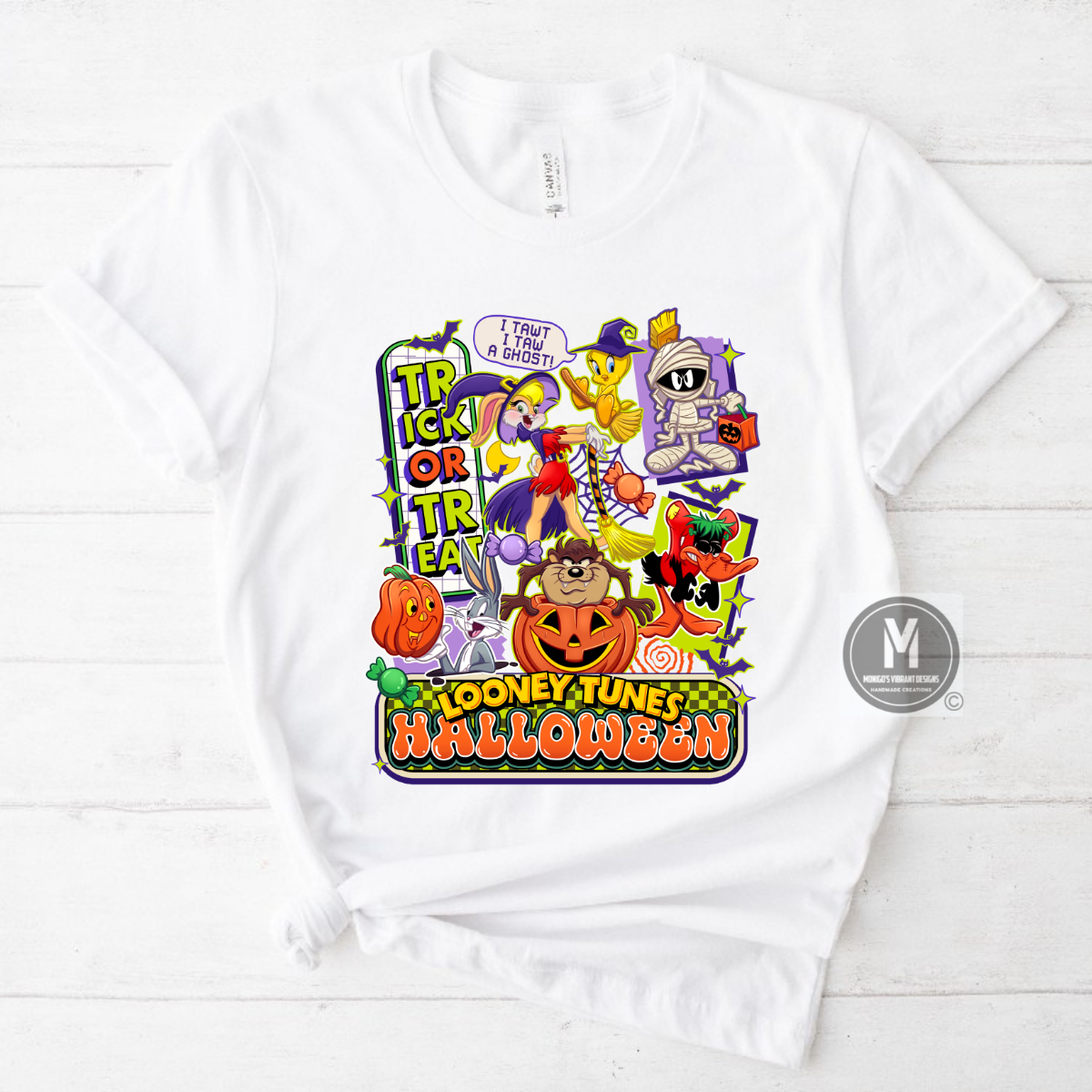 Toon Fright Night Halloween Tee