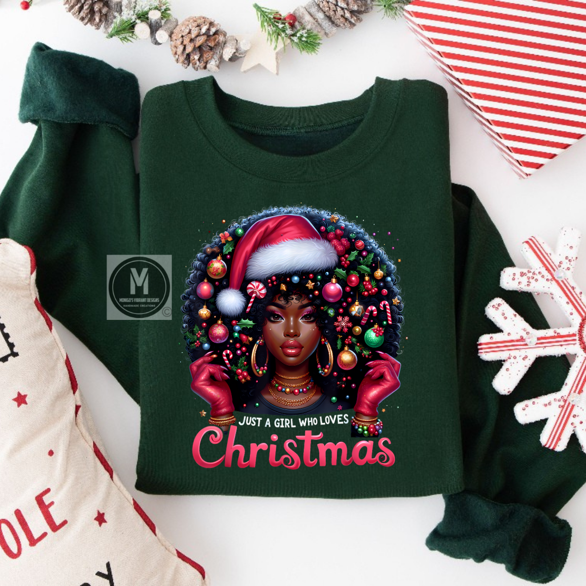 JUST A GIRL WHO LOVES CHRISTMAS