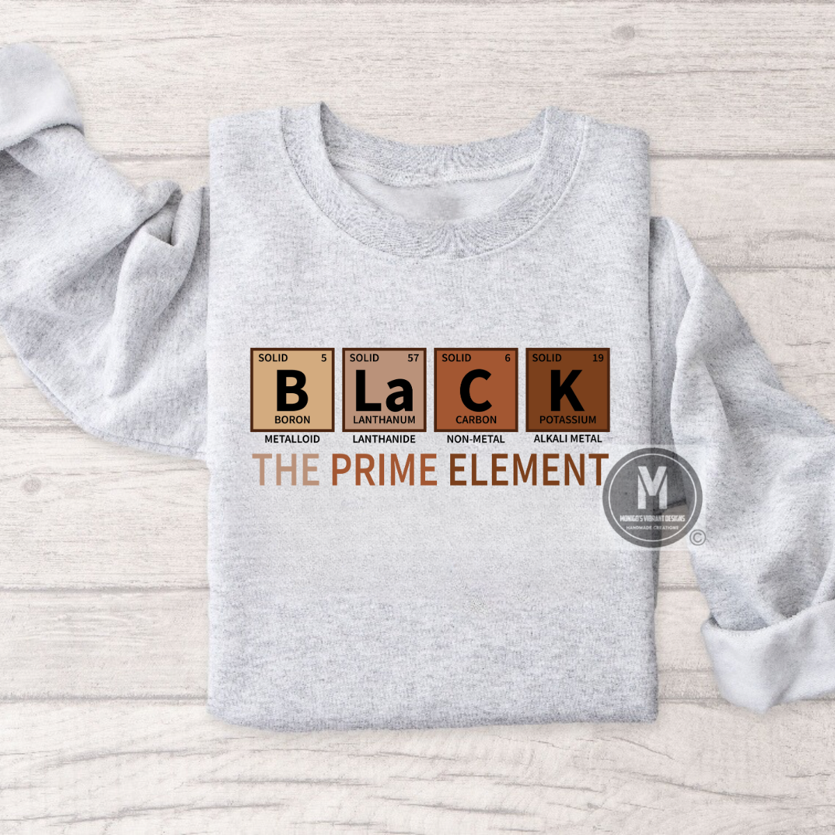 BLACK The prime element