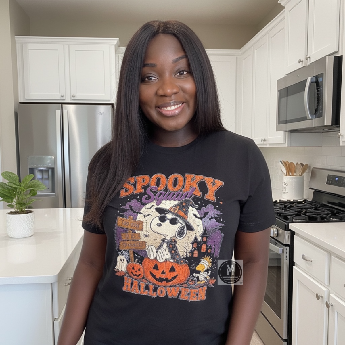 Spooky Squad Halloween Graphic Tee – Youth & Adult
