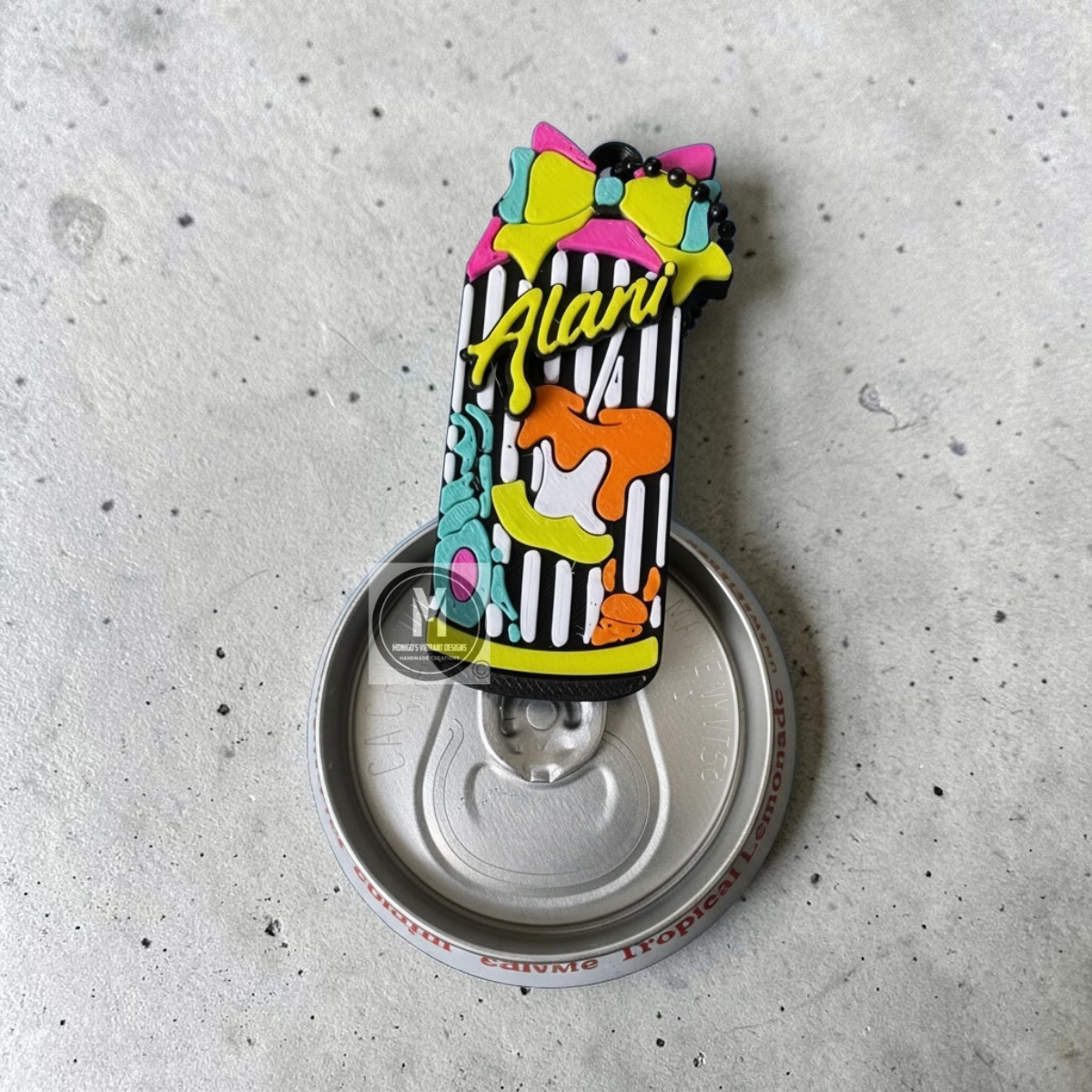 Halloween 3D Printed Soda Can Opener Keychain