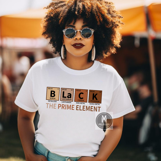 BLACK The prime element