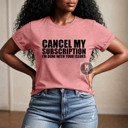 CANCEL MY SUBSCRIPTION