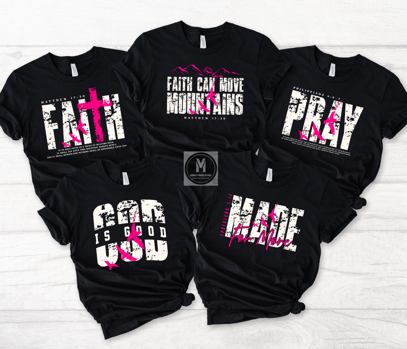 Faith-Inspired Christian Graphic T-Shirt | Multiple Designs