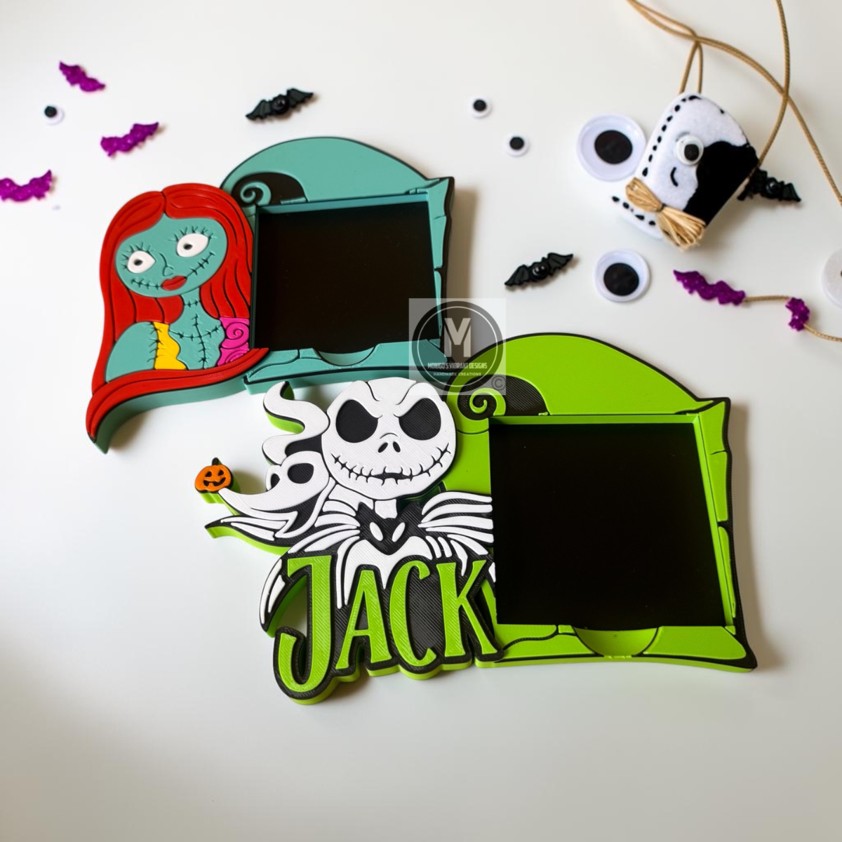 Spooky Character 3D Printed Sticky Note Holder