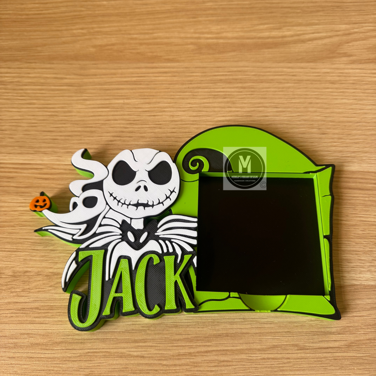 Spooky Character 3D Printed Sticky Note Holder