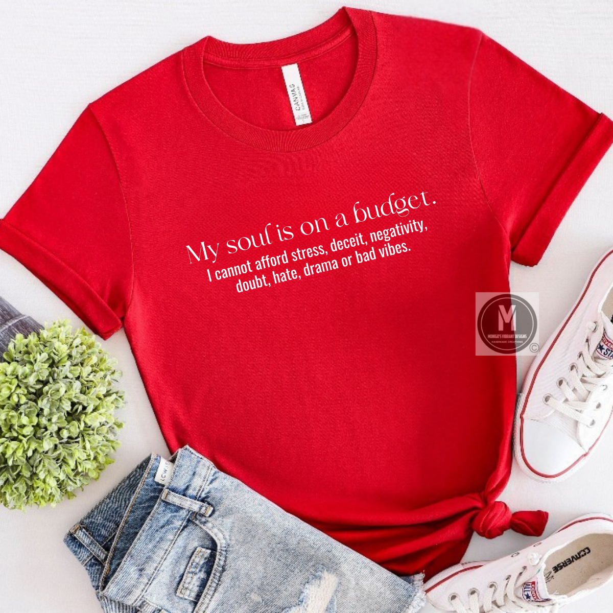 MY SOUL IS ON A BUDGET